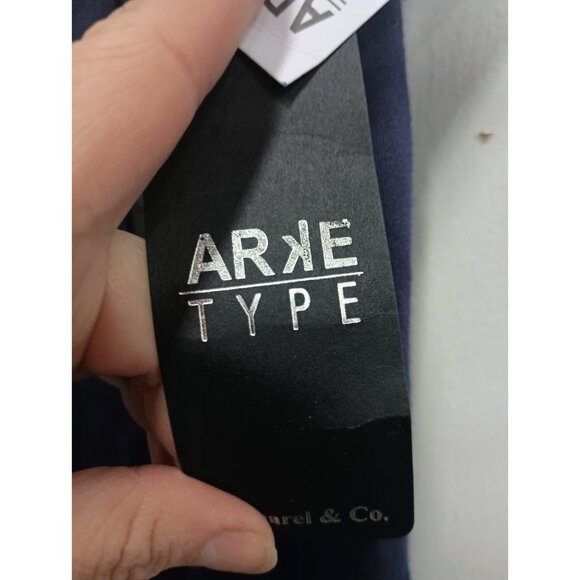 Arketype Mens Jogger Pants Size XL Navy Drawstring Loungewear Streetwear NEW - Picture 5 of 9